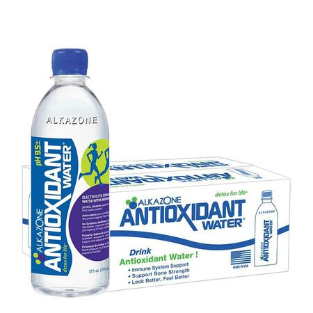 ALKAZONE 12 oz Antioxidant Water - Pack of 24 812-24